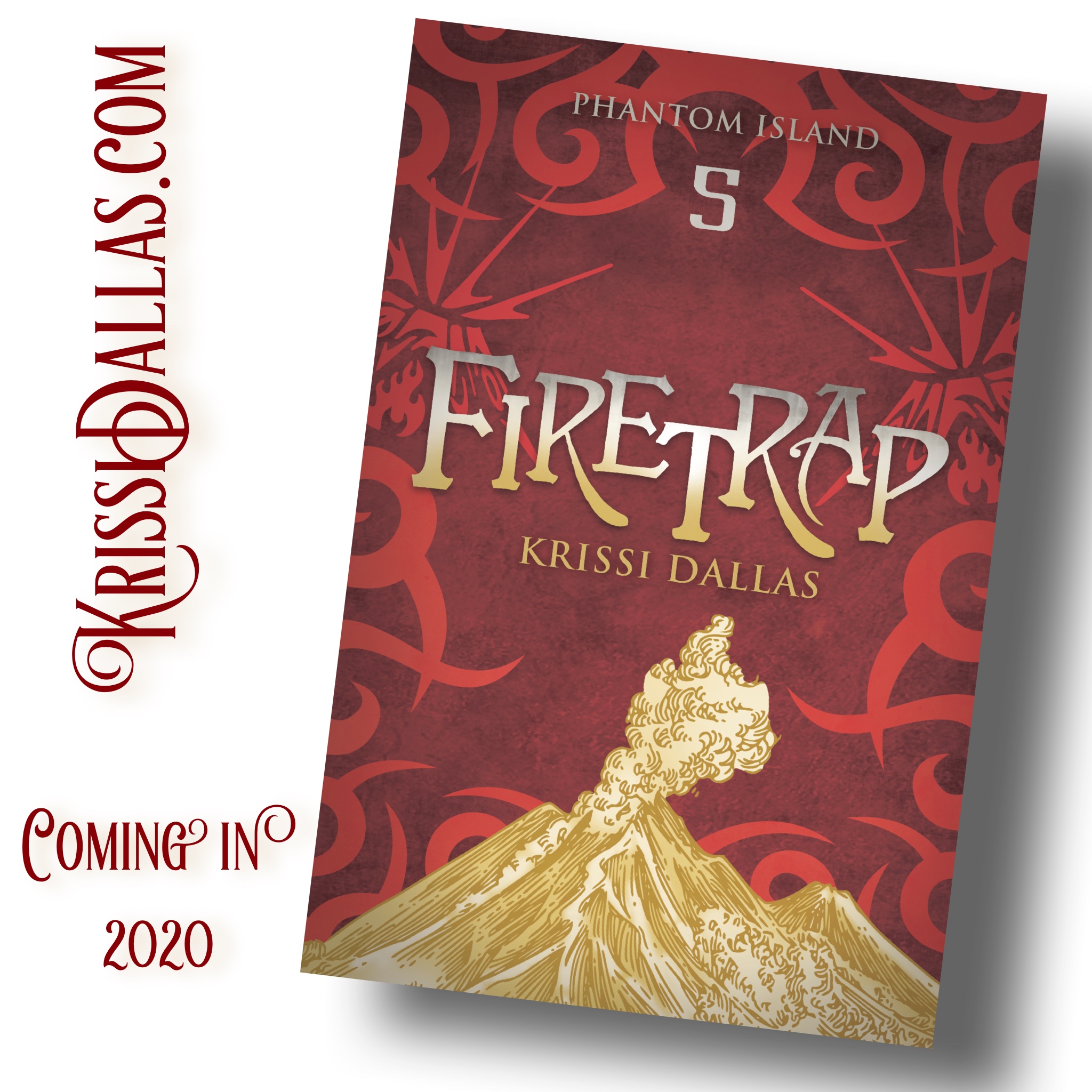 COVER REVEAL: Firetrap (Phantom Island Book 5)