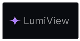 LumiView Logo - Vertical Format Storytelling
